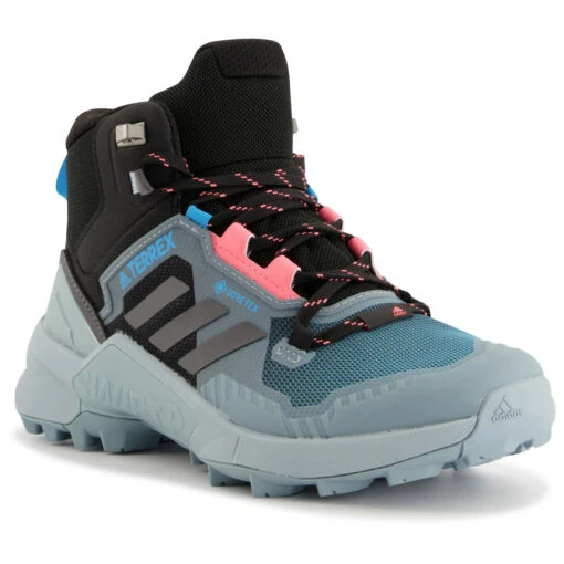 Adidas TERREX Women's Terrex Swift R3 Mid GTX - Walking Boots -La Sportiva Store adidas terrex womens terrex swift r3 mid gtx walking boots bf detail 2