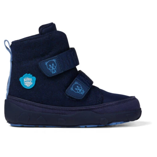 Affenzahn Kid's Comfy Walk Wolle Midboot Bär - Winter Boots -La Sportiva Store affenzahn kids comfy walk wolle midboot baer winter boots detail 2