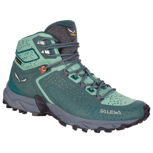 SALEWA Women's Alpenrose 2 Mid GTX - Walking Boots -La Sportiva Store salewa womens alpenrose 2 mid gtx walking boots detail 2