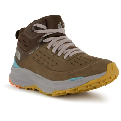 The North Face Women's Vectiv Exploris 2 Mid Future LT LEA - Walking Boots -La Sportiva Store the north face womens vectiv exploris 2 mid future lt lea walking boots detail 2