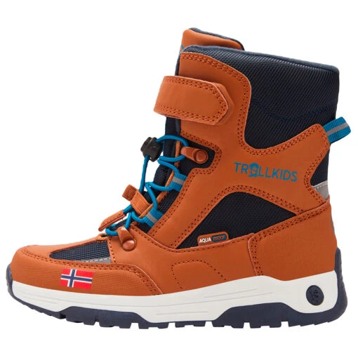 TROLLKIDS Kid's Lofoten Winter Boots XT - Winter Boots -La Sportiva Store trollkids kids lofoten winter boots xt winter boots detail 3